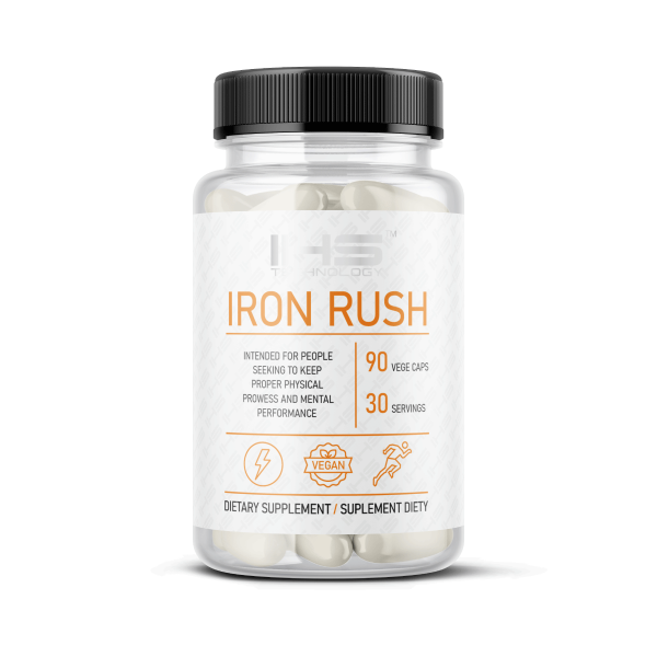 Iron Rush 90 vege caps